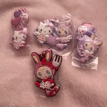 메조피아노 x 헬로키티 캡슐 러버 마스코트 캡슐 토이 가챠가챠