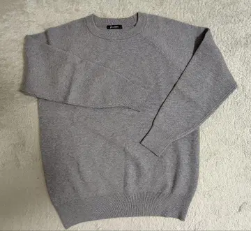 그레이 긴팔 니트 스웨터 S 사이즈