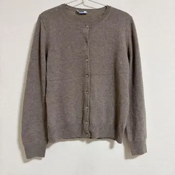 무인양품 MUJI 캐시미어 100% 니트 가디건 L
