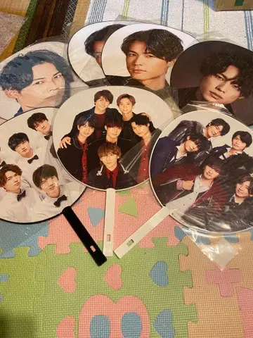 SixTONES 마츠무라 호쿠토 부채 세트