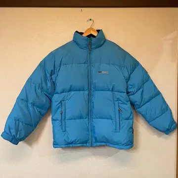 당시물 90s 피코 다운 자켓 L 블루 서프 Y2K 코트