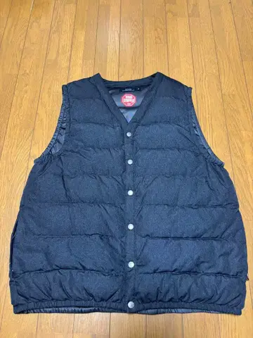 SHIPS 다운 베스트 M 사이즈 다크 그레이