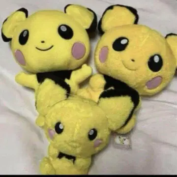 포켓몬스터 피츄 봉제 인형 3개 세트