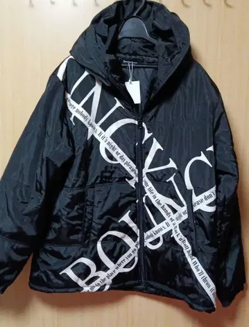 Doublefocus 블랙 후드 부착 자켓 택 포함 새상품