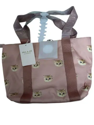 PAUL & JOE 고양이 패턴 숄더백 중형