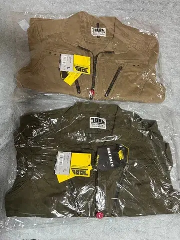 TORAL 긴팔 겨울용 작업옷 2점 L 사이즈