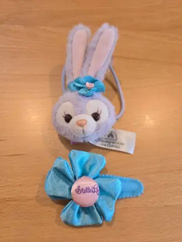 디즈니 스텔라루 머리끈 헤어 클립 상하이 한정판