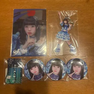 iLiFE! 소라시 카렌 무도관 가라폰 아크릴 키링 클리어 카드 캔뱃지