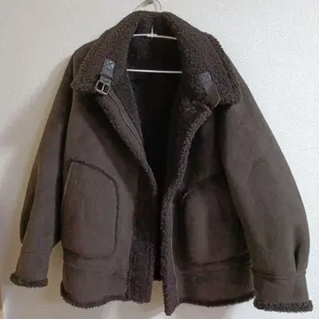 SHIPS 다크 브라운 플리스 자켓