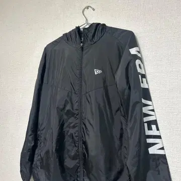 대인기 디자인 newera 뉴에라 마운틴 후드티 나일론 블랙