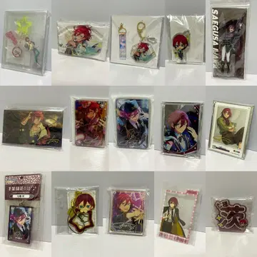 앙스타 사에구사 이바라 프래그먼트 아크릴 스탠드 아크릴 키링 콜로타