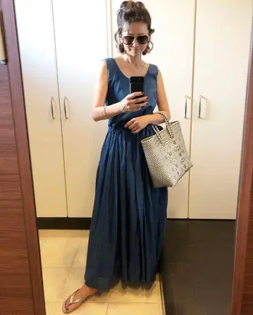 upper hights 원피스 블루