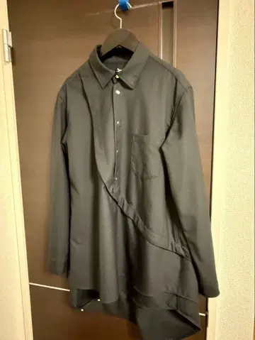 그라운드 Y 버튼 오픈 셔츠 M 사이즈