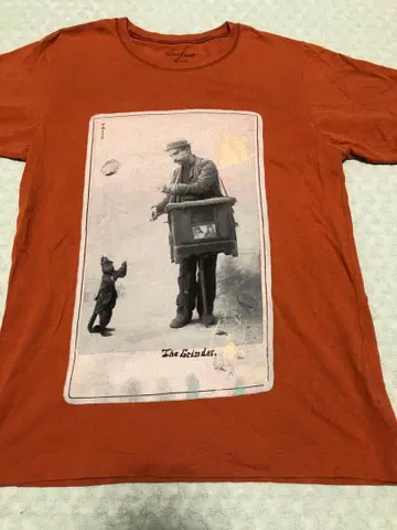 폴스미스 PaulSmith REDEAR 오렌지 T셔츠