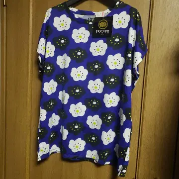 SOU SOU 꽃무늬 반팔 T셔츠