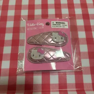 헬로키티 헤어핀 2개 세트 핑크