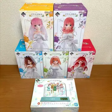 제일복권 5등분의 신부 다섯 쌍둥이로부터 사랑을 담아 피규어 컴플리트