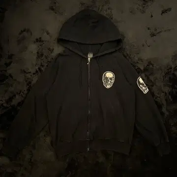 Number Nine 04s Skull zip hoodie archive