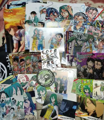 겁쟁이 페달 굿즈 세트 포스터 마키시마