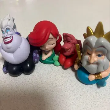 어깨 쿵 Fig. 인어공주 전 4종 가챠 디즈니 아리엘