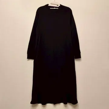 무인양품 M-L 긴팔 니트 원피스