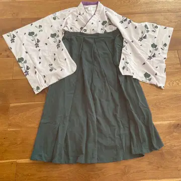 Yuruwa* 와타시지칸 유루하카마 룸웨어 오비 포함