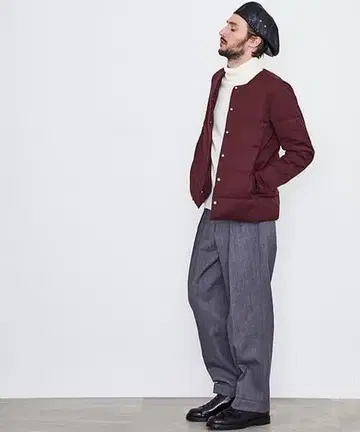 새상품급 유나이티드 도쿄 노카라 다운 자켓 이너 자켓