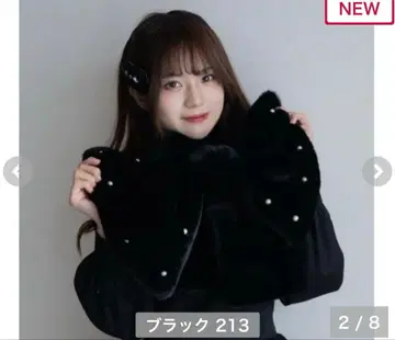 시마무라 마시로 Alice Mashiro 빅 리본 부착 티펫