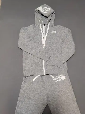 THE NORTH FACE 후드티 셋업 상하의 사이즈 다름