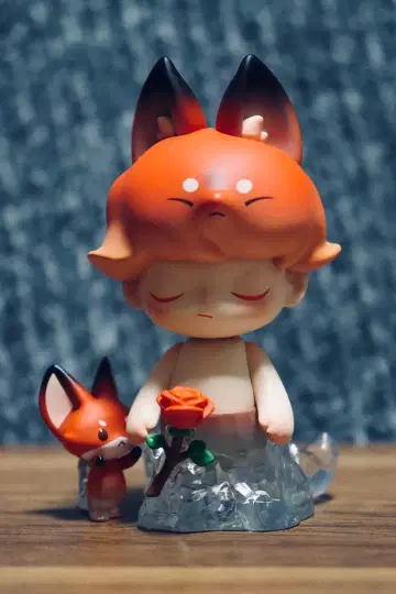 popmart dimoo glacier 빙하 블리스터