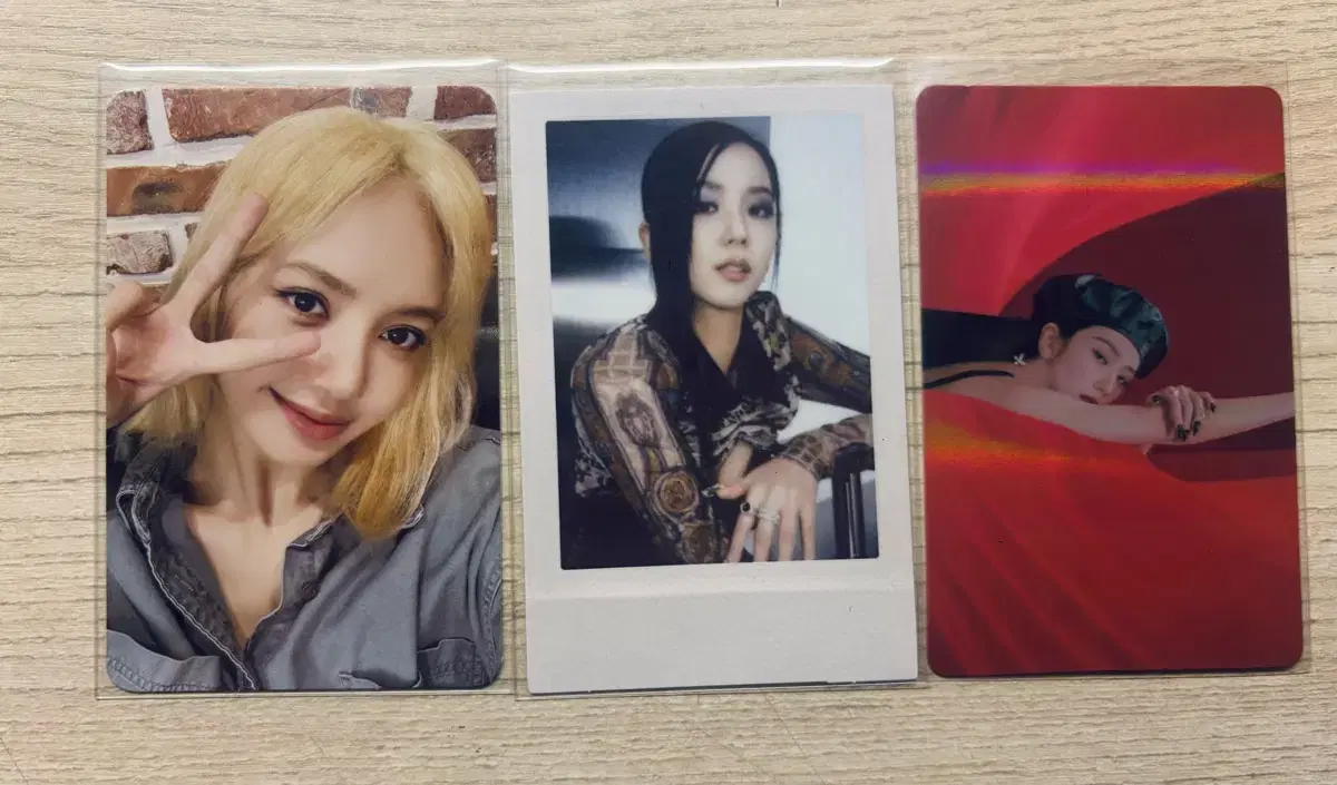Blackpink photocard disposal