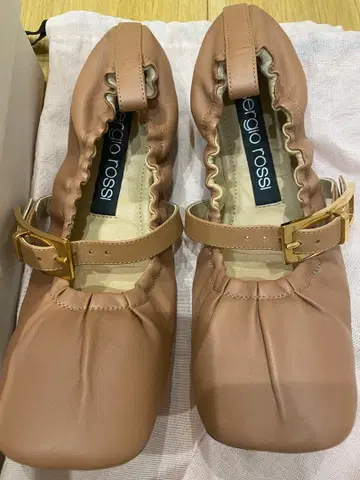 세르지오로시 SR 1 펌프스 미사용 새상품 부속물 있음