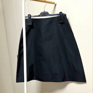 [ JIL SANDER NAVY ] A라인 미디 스커트