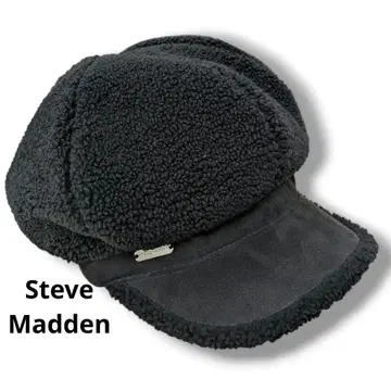 레어 귀여운 스티브 마든 6 패널 복슬복슬 헌팅 캡 캡