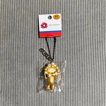간사이 만박 EXPO2025 미야쿠미야쿠 금 골드 플레이트 키링