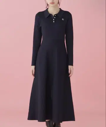 JILL by JILL STUART 폴로 니트 원피스