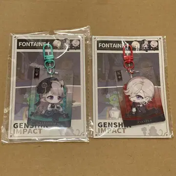 [ 미개봉 새상품 ] 원신 정품 한국 한정판 리니 리넷 아크릴 키링