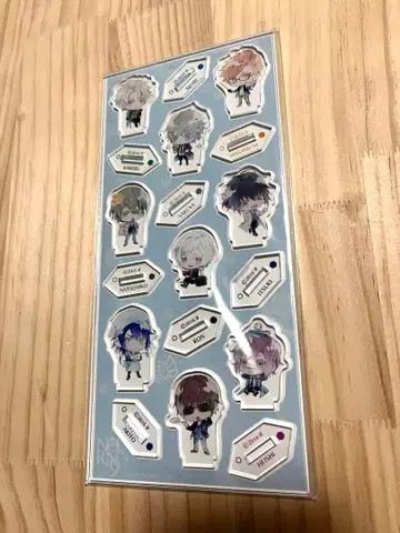 노른노넷 액트튠 혜택 SD 캐릭터 아크릴 스탠드 9개 세트