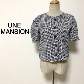 UNE MANSION 노카라 자켓