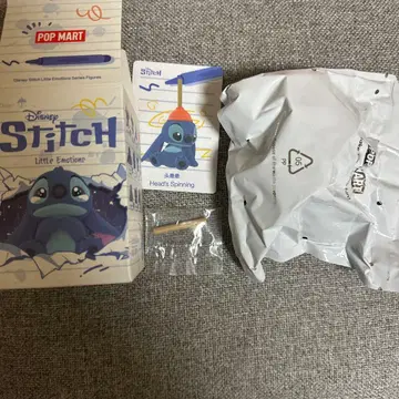 POPMART stitch 스티치 Head's Spinning