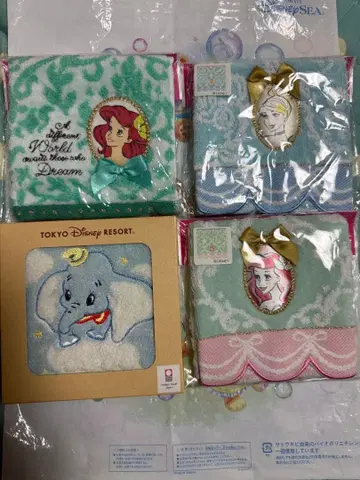 디즈니 캐릭터 타월 세트