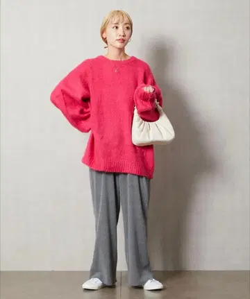 FREAK'S STORE 샤기 니트 풀오버