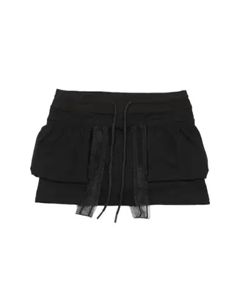 oshigh 오스하이 SWEAT BALLOON SKIRT BLACK