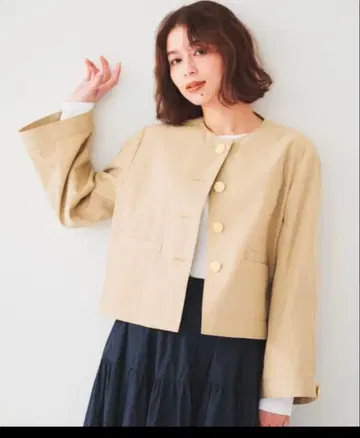 베이지 테일러드 자켓 01 사이즈