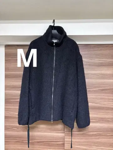 LIDNM SHAGGY MOHAIR ZIP BLOUSON