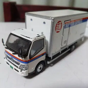HINO 트럭 미니카 화이트
