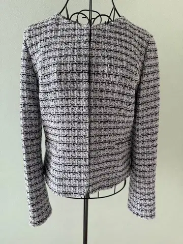 노카라 트위드 자켓