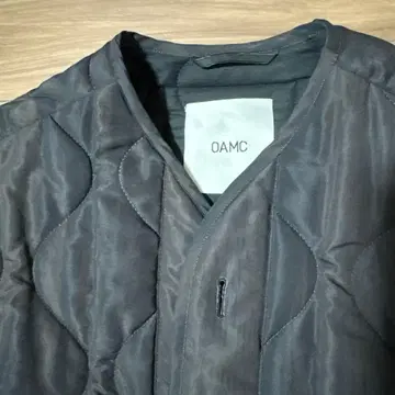 OAMC 퀼팅 자켓 컴뱃 라이너
