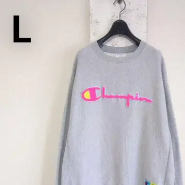 구제 의류 Champion 챔피온 리버스 위브 맨투맨 그레이 L