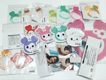 TWICE 러블리즈 굿즈 세트 메모장, 부채 그립 커버 등 미사용 다수